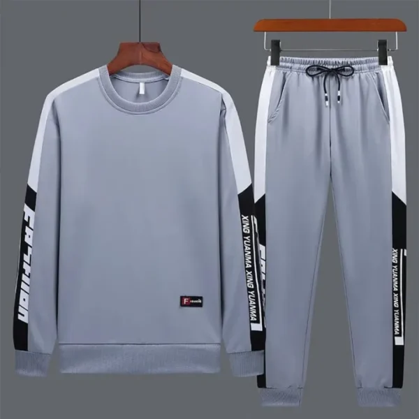 Fashionable Full Sleeves & Full Pants Set Combo For Men - Elevate Your Casual Style with this Cozy and Trendy Combo