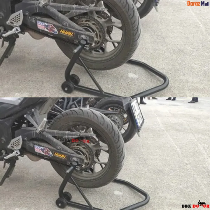 Paddock Motorcycle Stand Universal SS & Alloy - Sports Rear Stand Lifter for All Bikes - Image 4