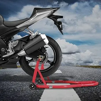 Paddock Motorcycle Stand Universal SS & Alloy - Sports Rear Stand Lifter for All Bikes - Image 6