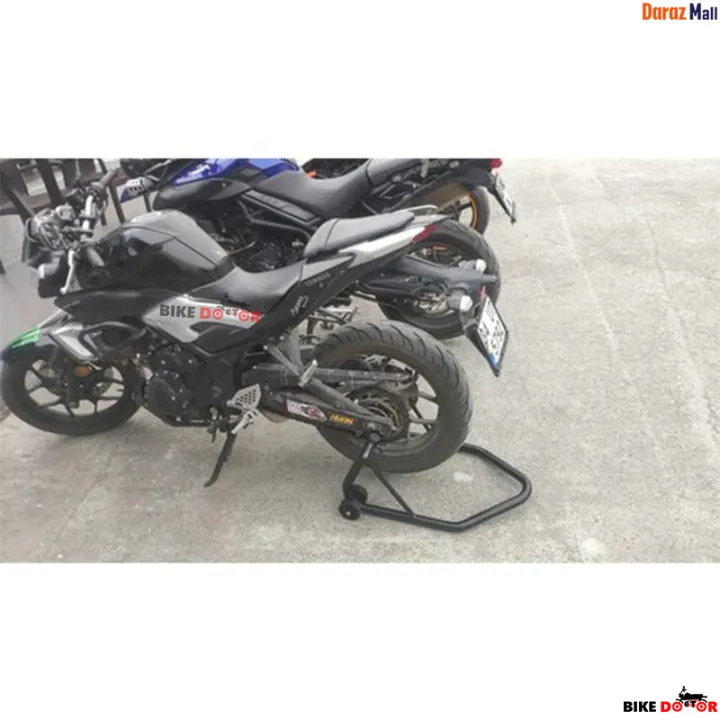 Paddock Motorcycle Stand Universal SS & Alloy - Sports Rear Stand Lifter for All Bikes - Image 3