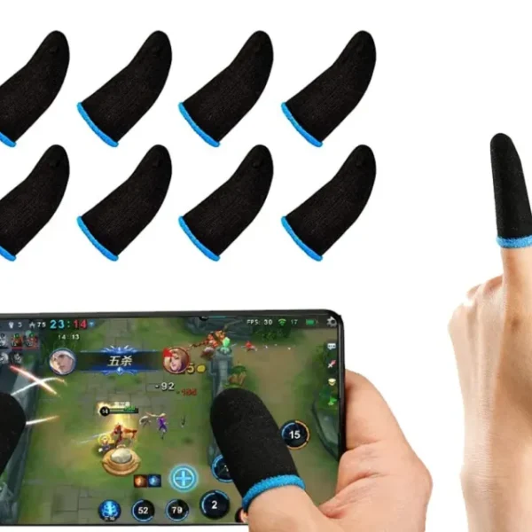 4/6/8/10/20/30/40/50/60/80/100 pice) Mobile Finger Sleeve/Press Trigger Game Controller Sweatproof Gloves for Mobile Gaming / Finger